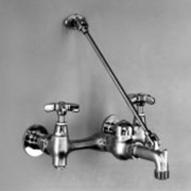 Click here to see Mustee 63.600A MUSTEE 63.600A WALL MOUNT MOP BASIN FAUCET CHROME