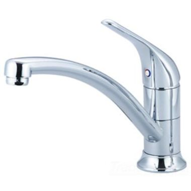 Click here to see Pioneer 2LG260B Pioneer Legacy Single Handle Kitchen Faucet, Tract Pack Model, Chrome - 2LG260B