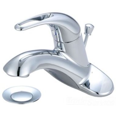 Click here to see Pioneer 3LG170B Pioneer Legacy Centerset Bathroom Faucet with Pop-Up Drain, Single-Handle, 1.5 GPM, Metal Loop Handle, ADA, PVD Polished Chrome, Tract Pack - 3LG170B
