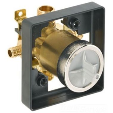 Click here to see Delta TPR10000-PX DELTA TPR10000-PX ROUGH-IN MULTI CHOICE TUB AND SHOWER VALVE PEX CONNECTIONS