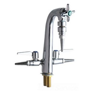 Click here to see Chicago Faucet 1332-E22E7-204CP CHICAGO 1332-E22E7-204CP LABORATORY DUAL SERVICE