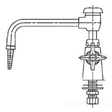 Click here to see Chicago Faucet 926-VBE7CP Chicago Faucets 926-VBE7CP Single Inlet Cold Water Faucet with Vacuum Breaker