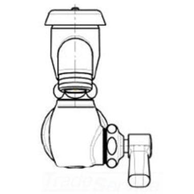 Click here to see Chicago Faucet 952-269CP Chicago Faucets 952-269CP Inside Sill Fitting