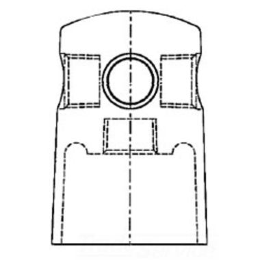 Click here to see Chicago Faucet 983-CP Chicago Faucets 983-CP Turret with Three Outlets