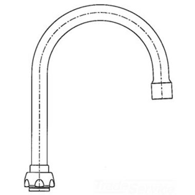Click here to see Chicago Faucet GN2BH8JKABCP Chicago Faucets GN2BH8JKABCP 5-1/4