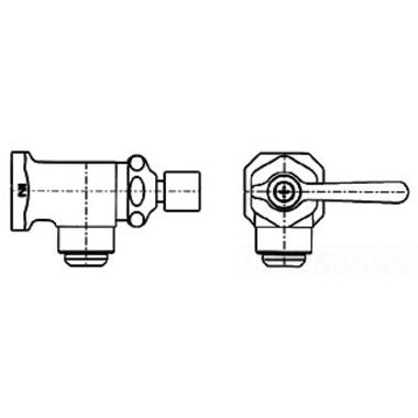 Click here to see Chicago Faucet 442-369E1MABCP Chicago Faucets 442-369E1MABCP Angle Stop Fitting