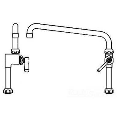 Click here to see Chicago Faucet 613-AL12ABCP Chicago Faucets 613-AL12ABCP Adapta-Faucet