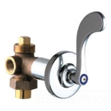 Click here to see Chicago Faucet 769-317COLDABCP CHICAGO 769-317COLDABCP WALL VALVE