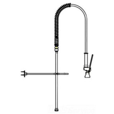 Click here to see Chicago Faucet 919-SLVBABCP Chicago Faucets 919-SLVBABCP Pre-Rinse Fitting