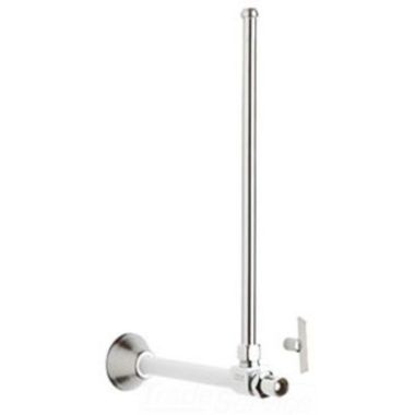 Click here to see Chicago Faucet STC-52-11-AB CHICAGO STC-52-11-AB ANGLE STOP COMPRESSION VALVE WITH SUPPLY TUBE AND LOOSE KEY HANDLE