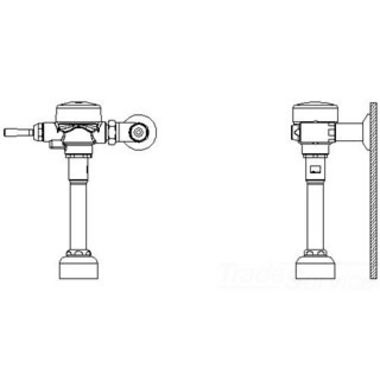 Click here to see Delta 81T291-19 Delta 81T291-19 Commercial Flush Valve 