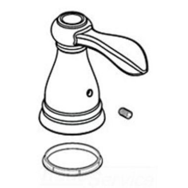 Click here to see Delta RP73839OB DELTA RP73839OB PART TWO METAL LEVER HANDLE KIT OIL RUBBED BRONZE