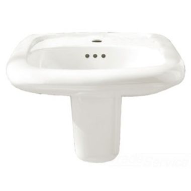 Click here to see American Standard 0954.123EC.020 American Standard 0954.123EC.020 Murro Wall Mounted Sink - White, 4