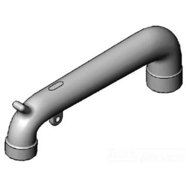 Click here to see T&S Brass 000185-40 T&S Brass 000185-40 B-0650 Spout - Plain Outlet, Polished Chrome Plated