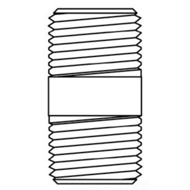 Click here to see T&S Brass 000355-40 T&S Brass 000355-40 Chrome-Plated Nipple