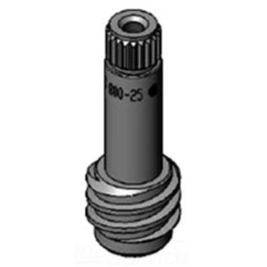 Click here to see T&S Brass 000800-25M T&S BRASS 000800-25M SPINDLE, HOT (RIGHT HAND), B-1100 SERIES CARTRIDGE (QTY. 4)