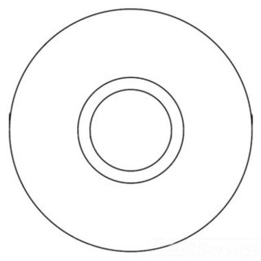 Click here to see T&S Brass 001260-45 T&s Brass 001260-45 B-1300 Stop Body Escutcheon, 1/2