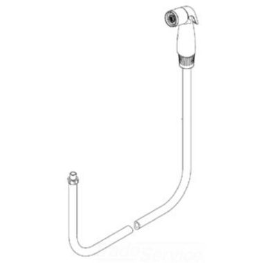 Click here to see T&S Brass 001495-45 T&S Brass 001495-45 Sidespray and Hose Guide