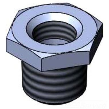 Click here to see T&S Brass 001904-25 T&S Brass 001904-25 Hex Bushing