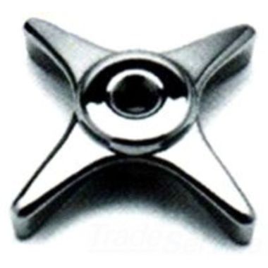 Click here to see T&S Brass 002521-45AM T&S Brass 002521-45AM Blank Four-Arm Handle w/ Anti-Microbial Coating