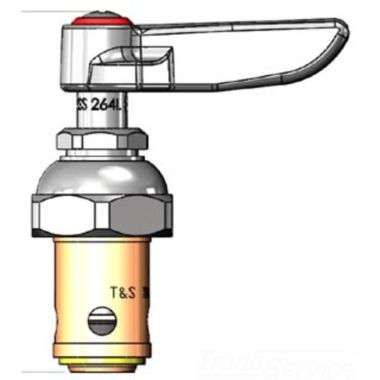 Click here to see T&S Brass 002712-40 T&S BRASS 2712-40 HOT SPINDLE ASSEMBLY WALL MOUNT