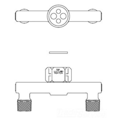 Click here to see T&S Brass 002898-40M T&S BRASS 002898-40M (2) SPREADER UNIT ASSEMBLIES - MASTER PACK