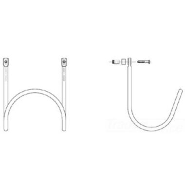 Click here to see T&S Brass 002970-45 T&S Brass 002970-45 Hose Bracket and Mounting Hardware