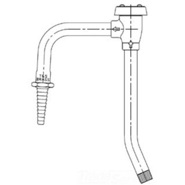 Click here to see T&S Brass 002986-40 T&S Brass 002986-40 Nozzle Assembly with Serrated Tip