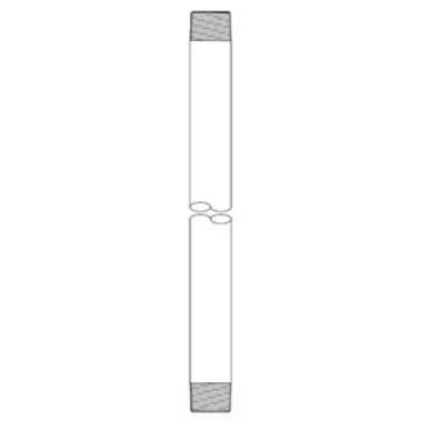 Click here to see T&S Brass 003519-40 T&S Brass 003519-40 Chrome-Plated Nipple