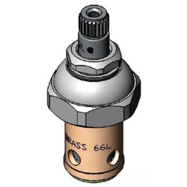 Click here to see T&S Brass 005959-40QT T&S Brass 005959-40QT Quarter-Turn Cold (Left-To-Close) Eterna Cartridge