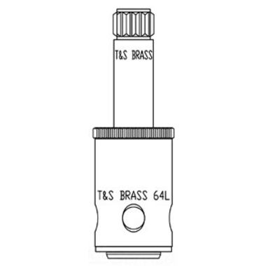 Click here to see T&S Brass 005960-40-LBN T&S Brass 005960-40-LBN Hot (Right Hand) Eterna Cartridge without Bonnet