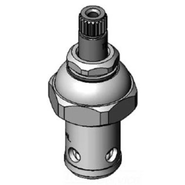 Click here to see T&S Brass 006009-40 T&S Brass 006009-40 Eterna Spindle Assembly with Cold (LTC) Handle Teflon Seat