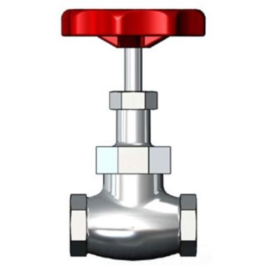 Click here to see T&S Brass 006648-25 T&S Brass 006648-25 Globe Valve with Red Handle