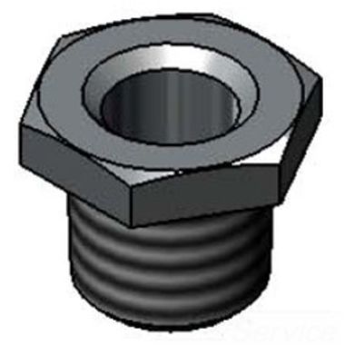 Click here to see T&S Brass 006676-25 T&S Brass 006676-25 Chrome-Plated Bushing