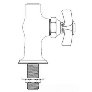 Click here to see T&S Brass 007257-40 T&S Brass 007257-40 Base Faucet Assembly