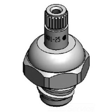 Click here to see T&S Brass 009424-40QT T&S Brass 009424-40QT Quarter-Turn Left-to-Close Spindle Assembly