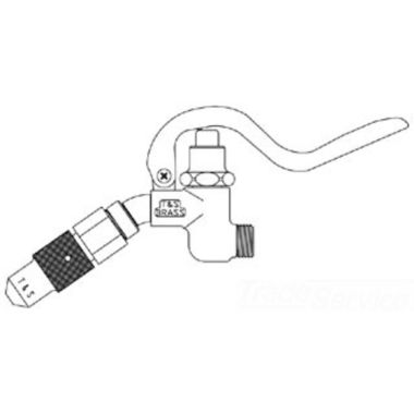 Click here to see T&S Brass 009548-40 T&S Brass 009548-40 Spray Valve with Angled Nozzle