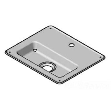 Click here to see T&S Brass 010123-45 T&S BRASS 010123-45 DRIP PAN (STAINLESS STEEL)