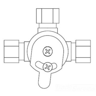 Click here to see T&S Brass 013130-45 T&S BRASS 013130-45 MECHANICAL MIXING VALVE FOR OLD-STYLE ELECTRONIC FAUCETS, 3/8