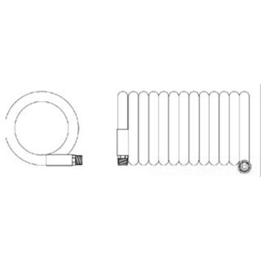 Click here to see T&S Brass 013539-45 T&S BRASS 013539-45 PET GROOMING COILED HOSE (BLUE)