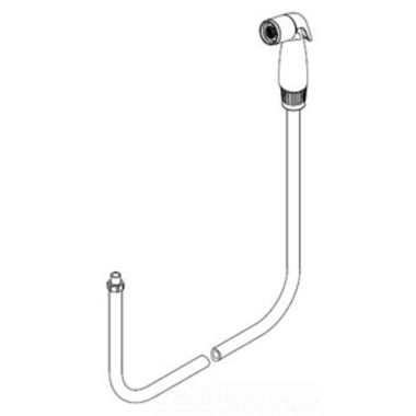 Click here to see T&S Brass 013659-45 T&S BRASS 013659-45 SIDESPRAY & HOSE GUIDE, 1/8