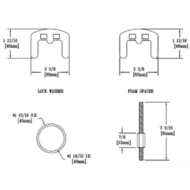 Click here to see T&S Brass 014163-45 T&S BRASS 014163-45 SINGLE LEVER MOUNTING KIT
