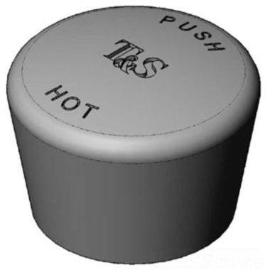 Click here to see T&S Brass 014194-40 T&S Brass 014194-40 238AH Hot Push Cap Assembly