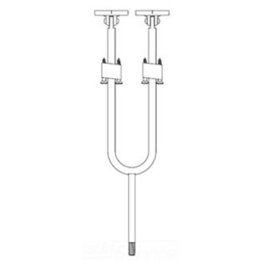 Click here to see T&S Brass 014490-40 T&S BRASS 014490-40 B-0655-03 WALL SUPPORT ASSEMBLY
