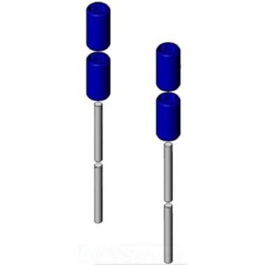 Click here to see T&S Brass 014936-45 T&S Brass 014936-45 4 Roller Kit for Small Enclosed Hose Reels