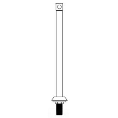 Click here to see T&S Brass 015321-40 T&S BRASS 015321-40 RETRO B-1210-12 PEDESTAL ASSEMBLY W/ SINGLE OUTLET CUBE