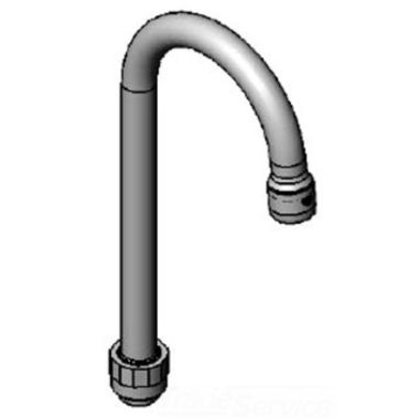Click here to see T&S Brass 015859-40 T&S BRASS 015859-40 5EF-1D-WGMM SWIVEL GOOSENECK