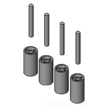 Click here to see T&S Brass 015996-45 T&S Brass 015996-45 B-7212 Replacement Roller Kit (Interim Design Hose Reel)