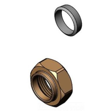 Click here to see T&S Brass 016745-45 T&S BRASS 016745-45 CWS EASYINSTALL CENTER COMPRESSION FITTING & NUT
