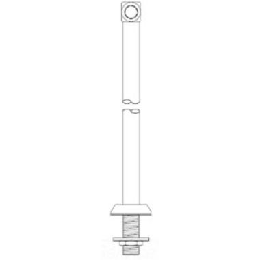 Click here to see T&S Brass 017269-40 T&S BRASS 017269-40 RETRO B-1210-16 PEDESTAL ASSEMBLY W/ SINGLE OUTLET CUBE